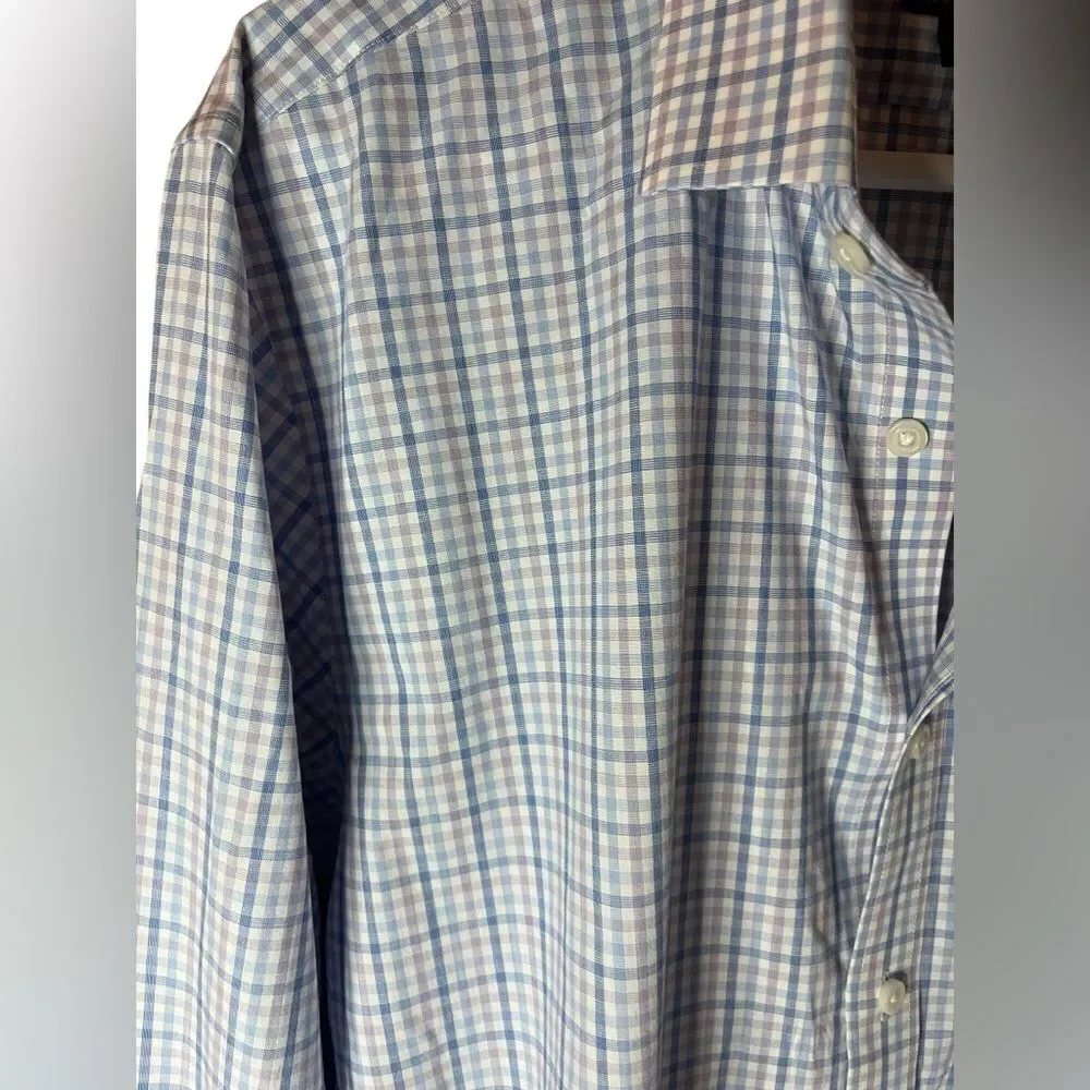 J.CREW THOMPSON FLEX WRINKLE FREE BUTTON UP MENS‎ SIZE XL